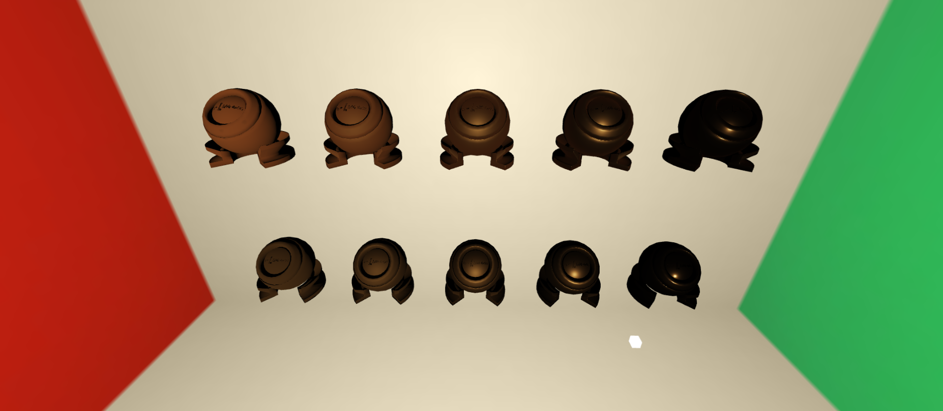 Physically based shading results from the GAMES202 course assignments